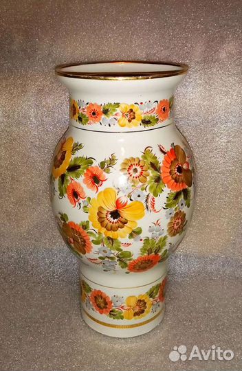 Большая редкая ваза Барановка