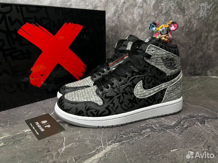 Кроссовки Air Jordan 1 Retro high OG Rebellionaire