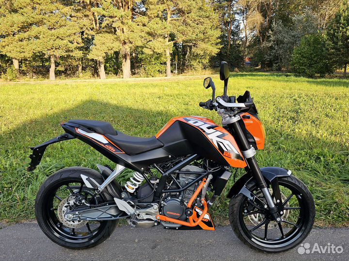 KTM Duke 125 Пробег 40км