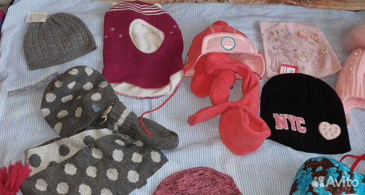 Шапки на девочку