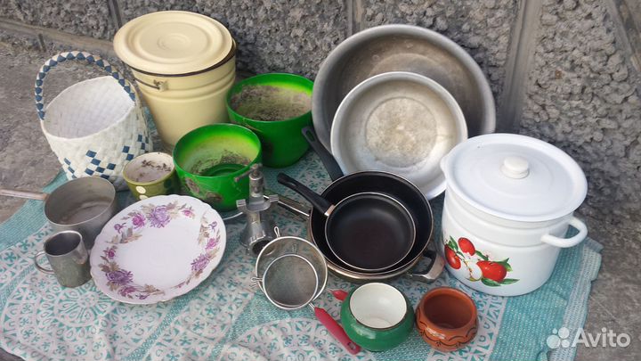 Кухонная посуда разная