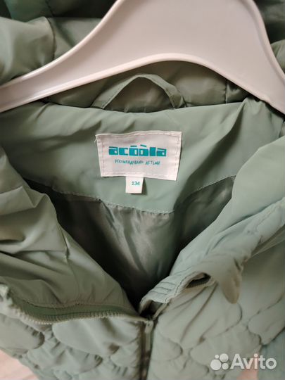 Куртка-пальто демисезон для девочки