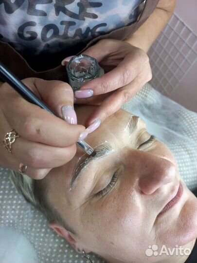 Ламинирование бровей,ресниц.Модели для учеников