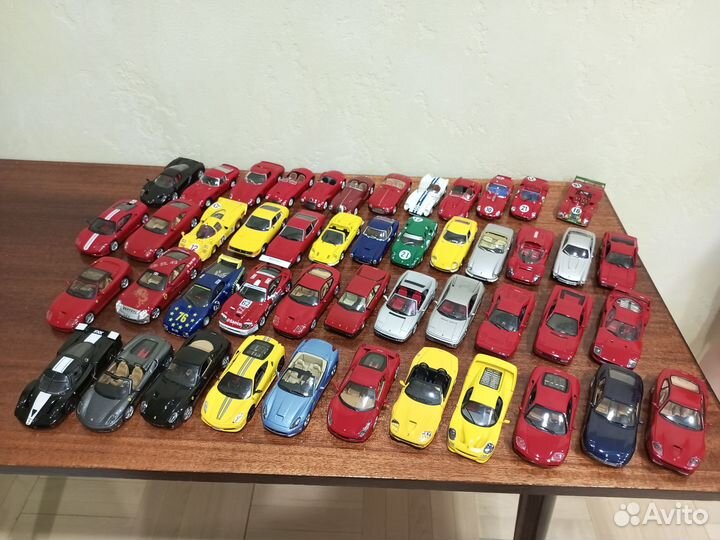 Модели Ferrari из журнальной серии Ge Fabbri