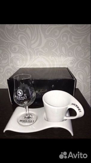 Наборы коньячные Monnet и Hine
