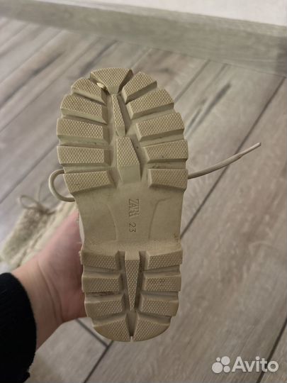 Ботинки зимние zara 23 размер
