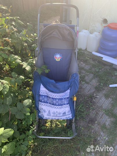 Коляска санки