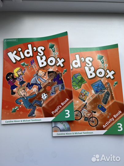 Учебники по английскому kid's box 3,4,5