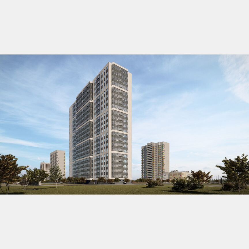 1-к. квартира, 31,5 м², 2/22 эт.