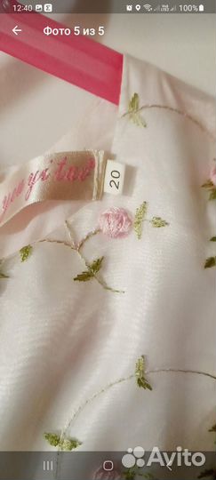 Нарядное платье для девочки