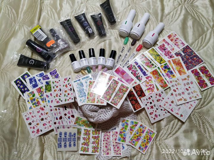 Гель лаки,полигель новые и слайдеры