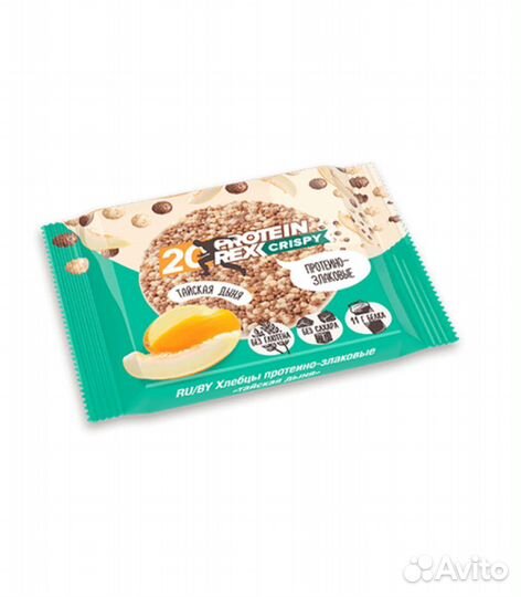 Протеино-злаковые хлебцы Protein Rex Crispy, тайск