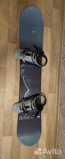 Комплект сноуборд 153