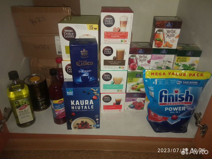 Товары из Финляндии в наличии