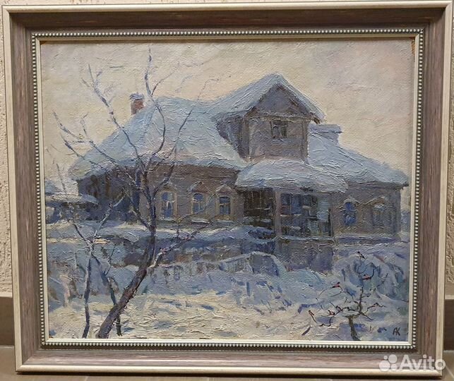 Картина маслом Кузин Алексей, 1975г