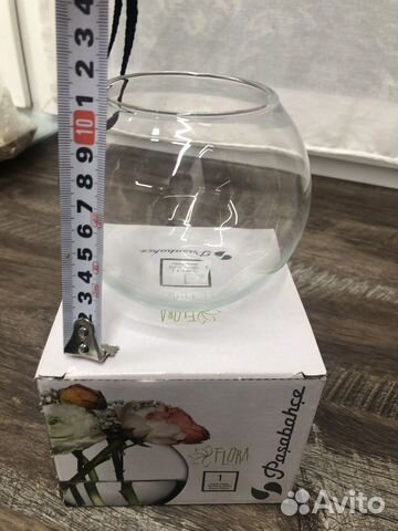 Ваза круглая новая