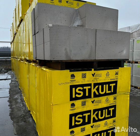 Газобетон Искульт