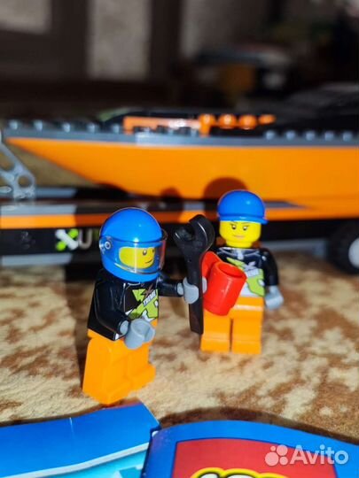 Lego City Внедорожник с гоночным катером 60085