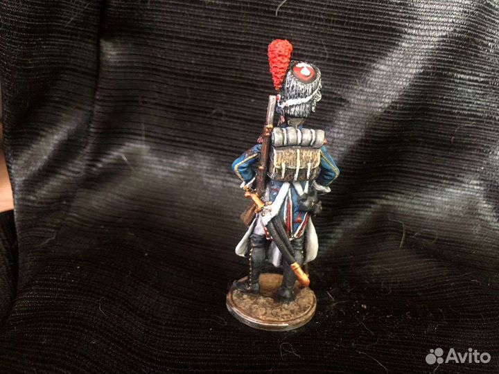 Оловянная фигурка. Французский сапёр