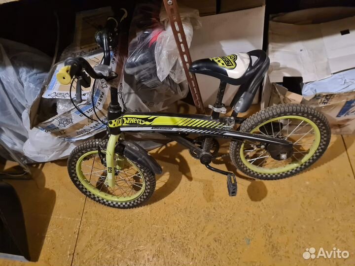 Детский велосипед hot wheels speddway 16