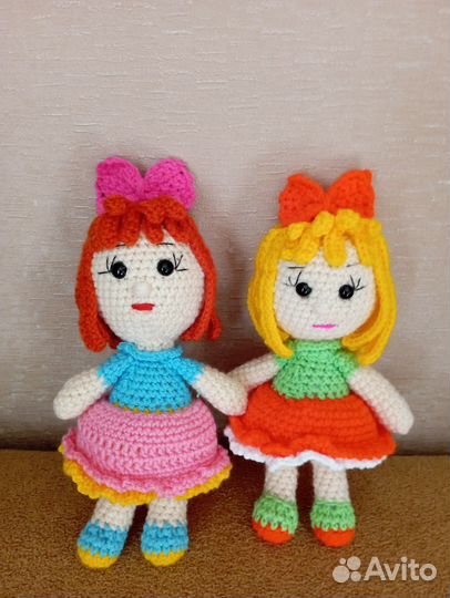 Мягкие игрушки вязаные