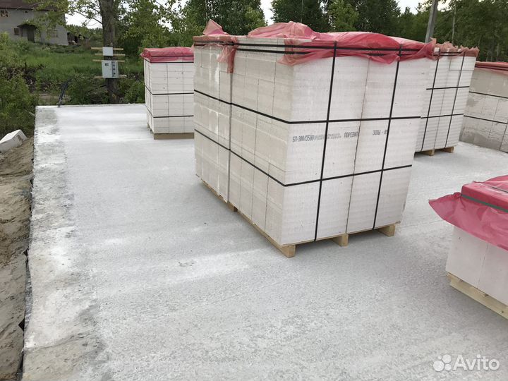 Газоблоки Поревит 625-250-300 мм