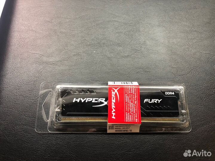 Kingston hyperx fury ddr4 16gb 3200