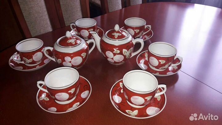 Чайный сервиз Сливы. Вербилки