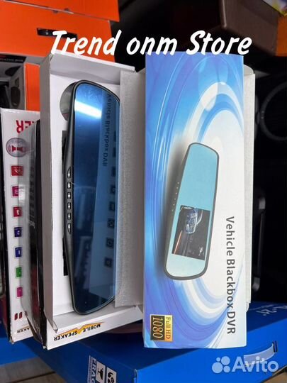 Зеркало регистратор с камерой заднего вида