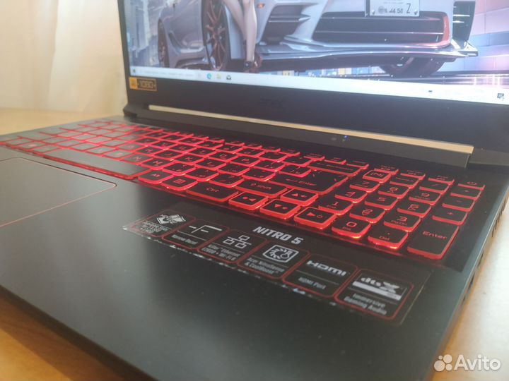 Мощный игровой ноутбук Acer nitro gtx 1650 Ti