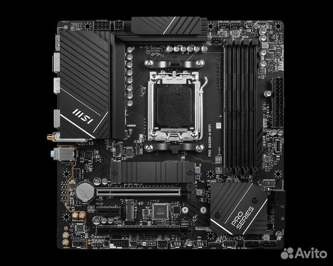 Новая Msi Pro B650M A WiFi на Гарантии