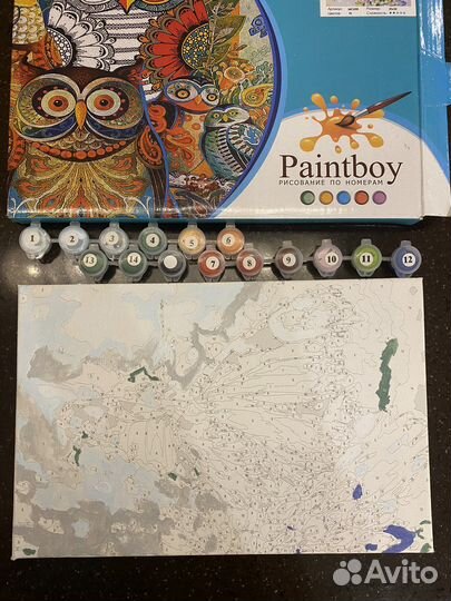 Картина по номерам