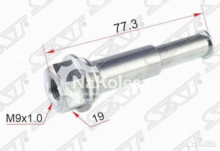 Направляющая суппорта FR nissan patrol/safari Y61