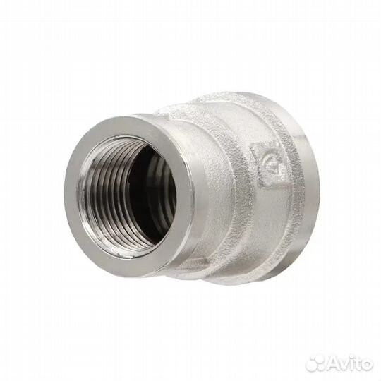 Муфта переходная никелированная из латуни 1/2“Fx3/4”F Vieir SFN34