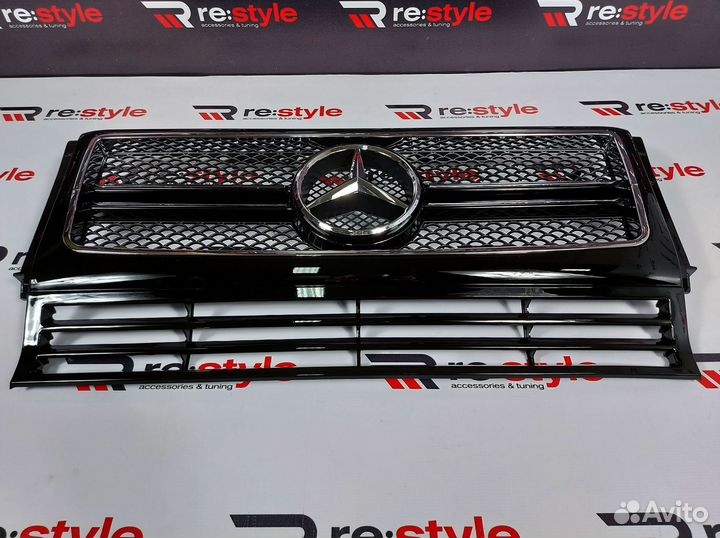 Решетка радиатора Mercedes G-Class W463 Стиль AMG
