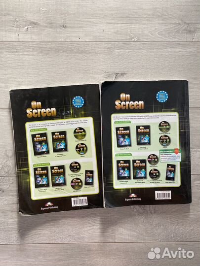 Учебник и рабочая тетрадь On Screen