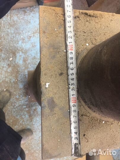 Теплообменник на трубу, в печь