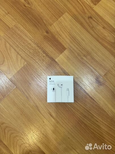 Наушники apple earpods lightning новые