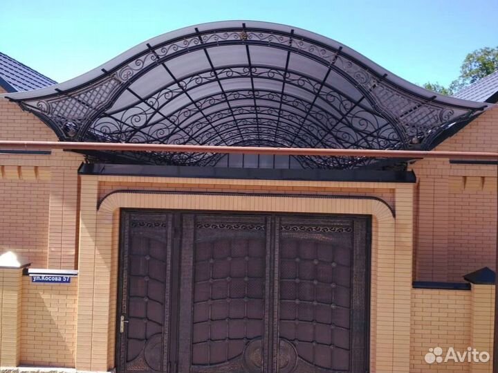 Навесы с установкой