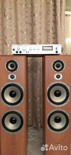 Акустика и усилитель радиотехника у101