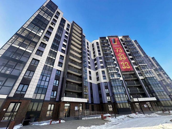 2-к. квартира, 56,5 м², 11/13 эт.