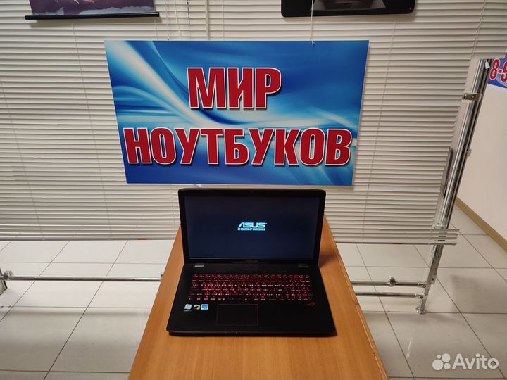 Игровой ноутбук бу Asus Rog / гарантия / рассрочка