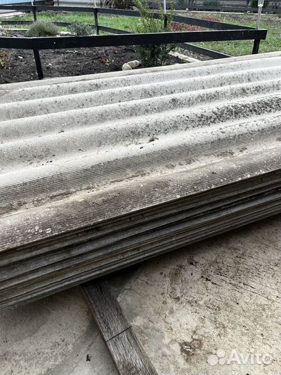 Шифер волновой бу