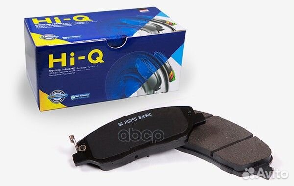 Колодки тормозные hyundai grand starex 16- пере