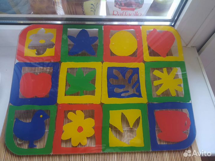 Блюдо тарелка большая поднос стеклянный лимонница