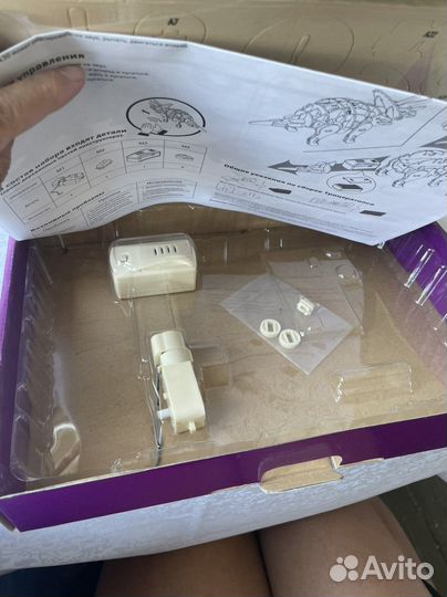 Конструктор трицератопс деревянный