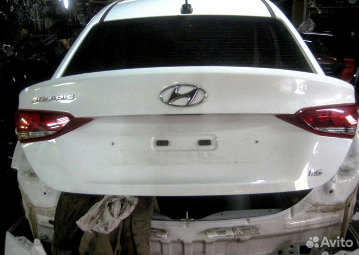 Задняя часть кузова Hyundai Solaris 2 всборе