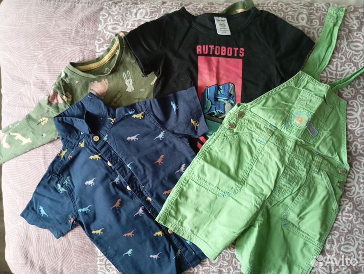 Вещи пакетом 68-80 размер на мальчика