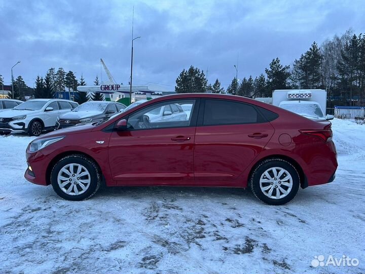 Hyundai Solaris 1.6 AT, 2018, 140 960 км
