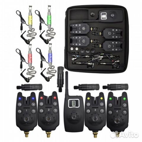 Сигнализаторы с пейджером 4+1 + 4 свингера+4 быстр